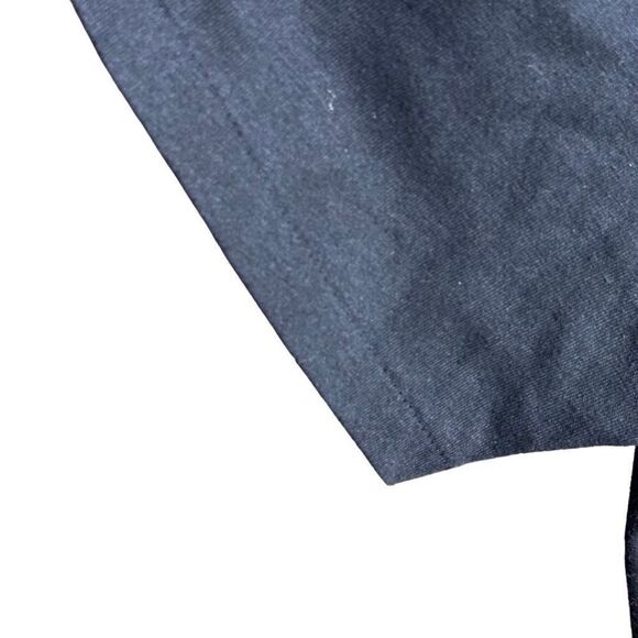 Vintage Try Burning This Flag American Patriot Shirt Small Black Single-Stitch - Picture 3 of 4